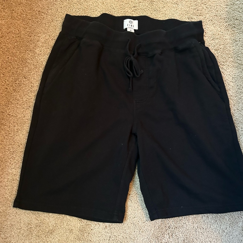 long black shorts